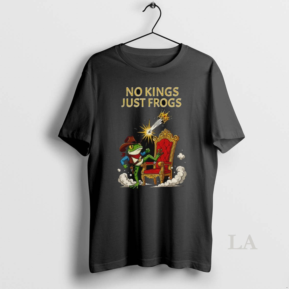 Original Portland Frog Protest No Kings Just Frogs 2025