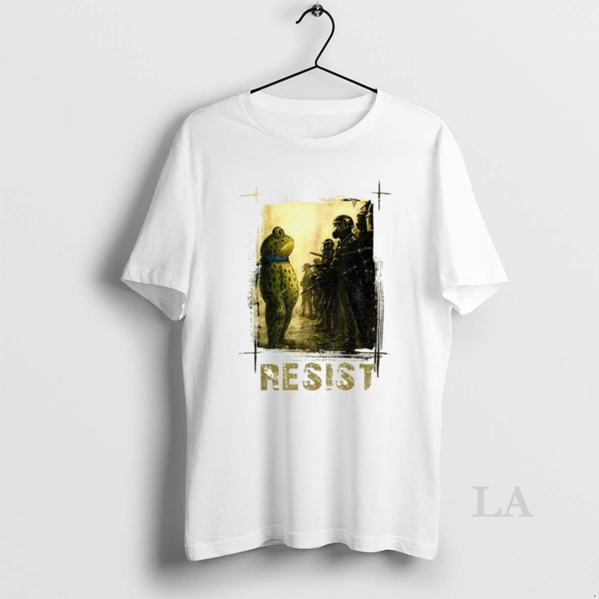 Original Portland Frog Protest Vintage Activist