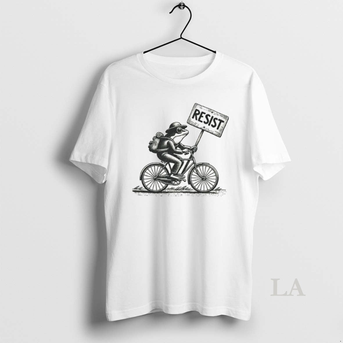 Original Portland Frog Riding Bike Resist