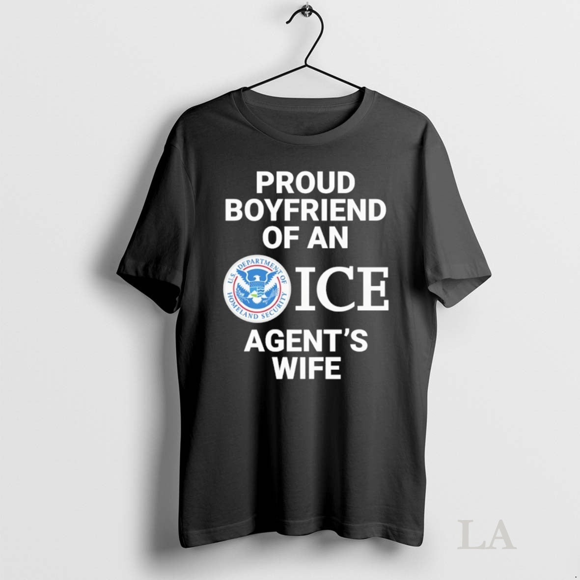 Original Proud Boyfriend Of An Ice Agents Wife Us Department Of Homeland Security Tee Sweater