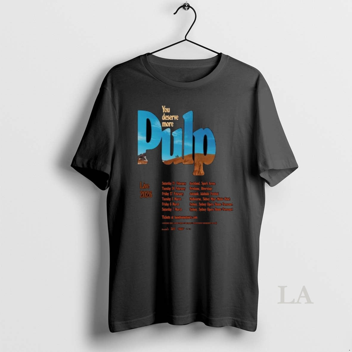 Original Pulp Live February March 2026 Long Sleve