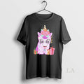 Original Purple Unicorn Christmas Gifts Reindeer Bow Holiday