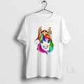 Original Rainbow Reindeer Unicorn Christmas Lights White