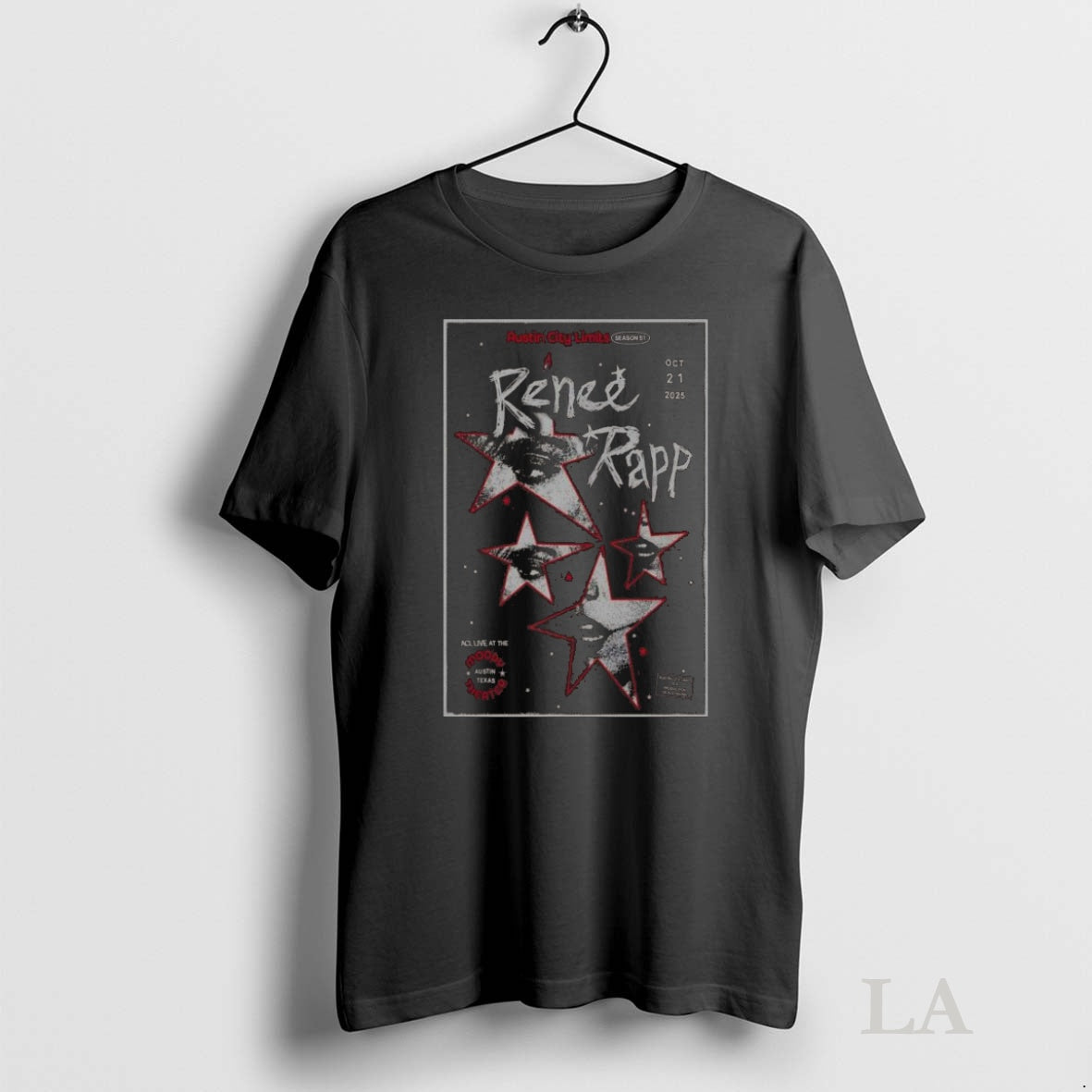 Original Renee Rapp Fall Tour 2025 The Moody Theater Austin New Tee Sweater