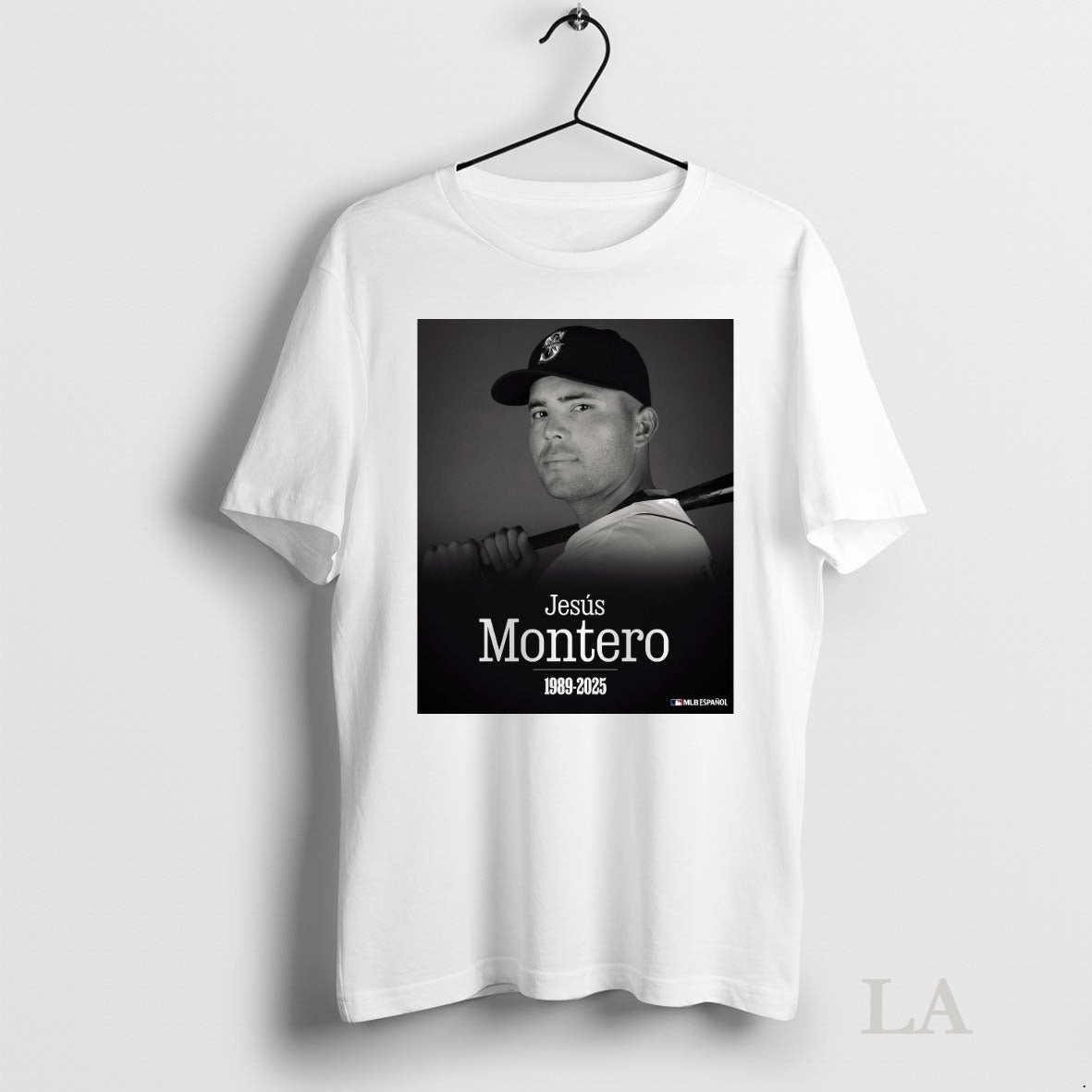 Original Rest In Peace Mlb Jesus Montero 1989 2025 Mlb Espanol Tee Sweater
