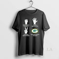 Original Rock Beats Scissors Paper Beats Rock Scissors Beats Paper Nothing Beats Packers Green Bay