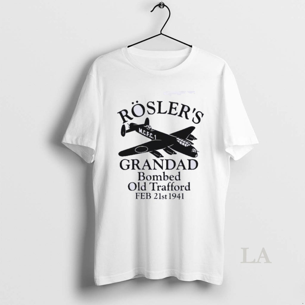 Original Roslers Grandad Bombed Old Trafford 1941 Manchester Football