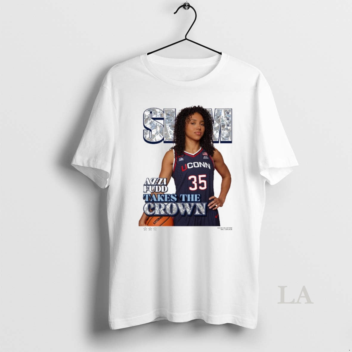 Original Slam Cover Azzi Fudd Takes The Crown Uconn Huskies