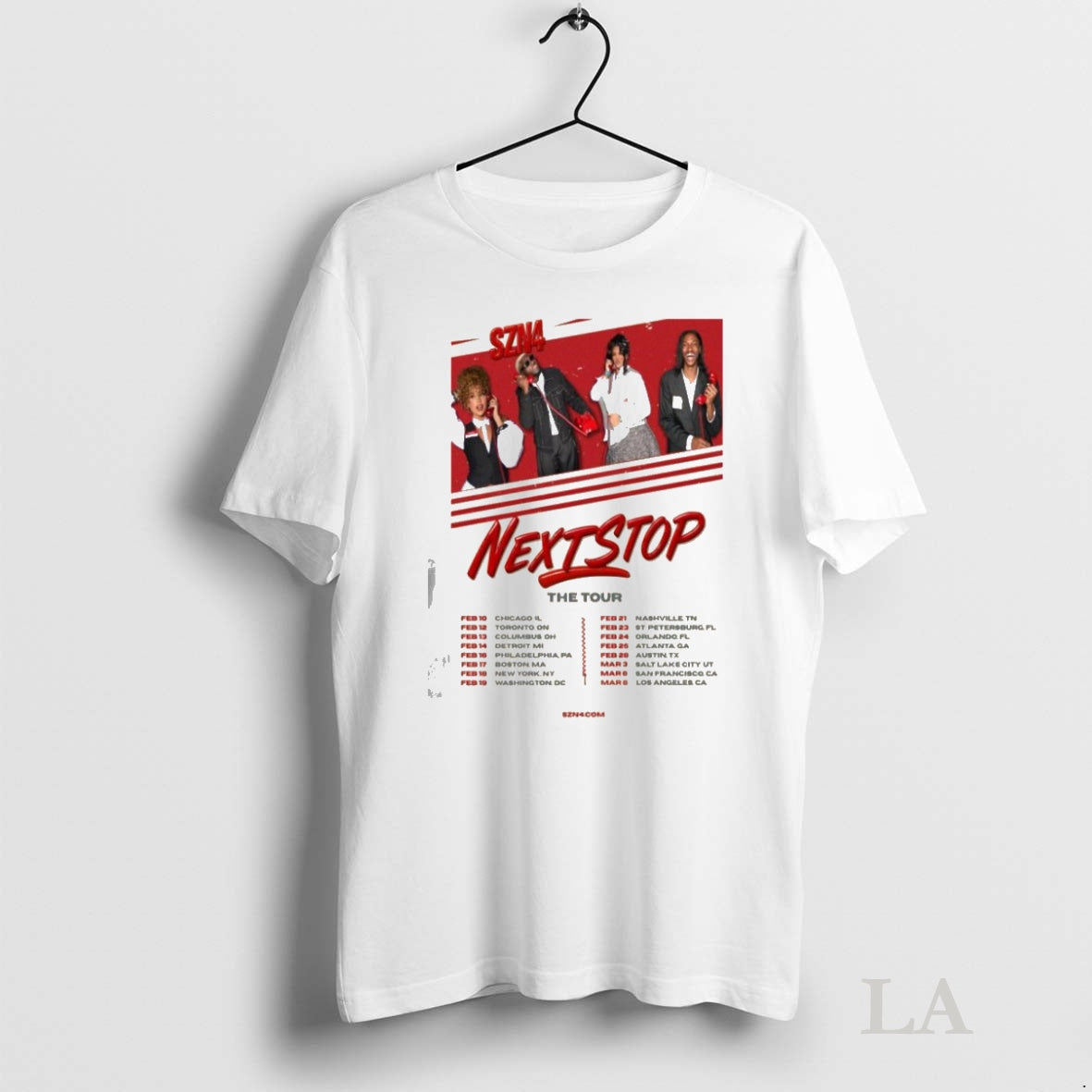 Original Szn4 Next Stop The Tour 2026 Tee Sweater