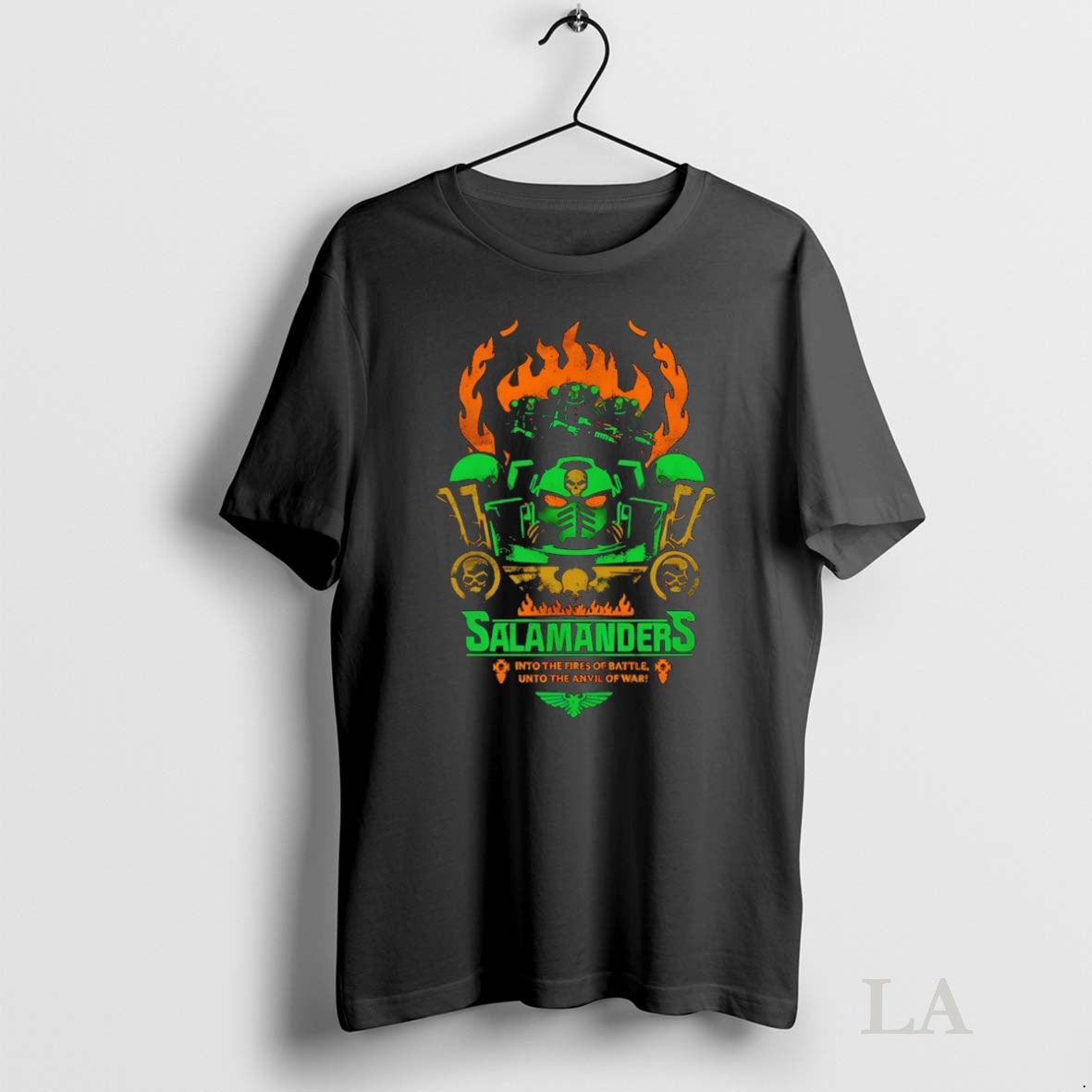Original Salamanders Fires Of Battle Tee Sweater