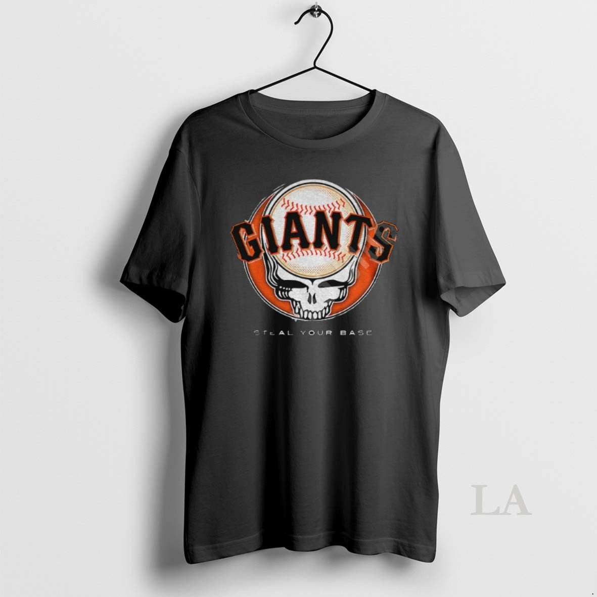 Original San Francisco Giants Steal Your Base Grateful Dead Skull Mlb