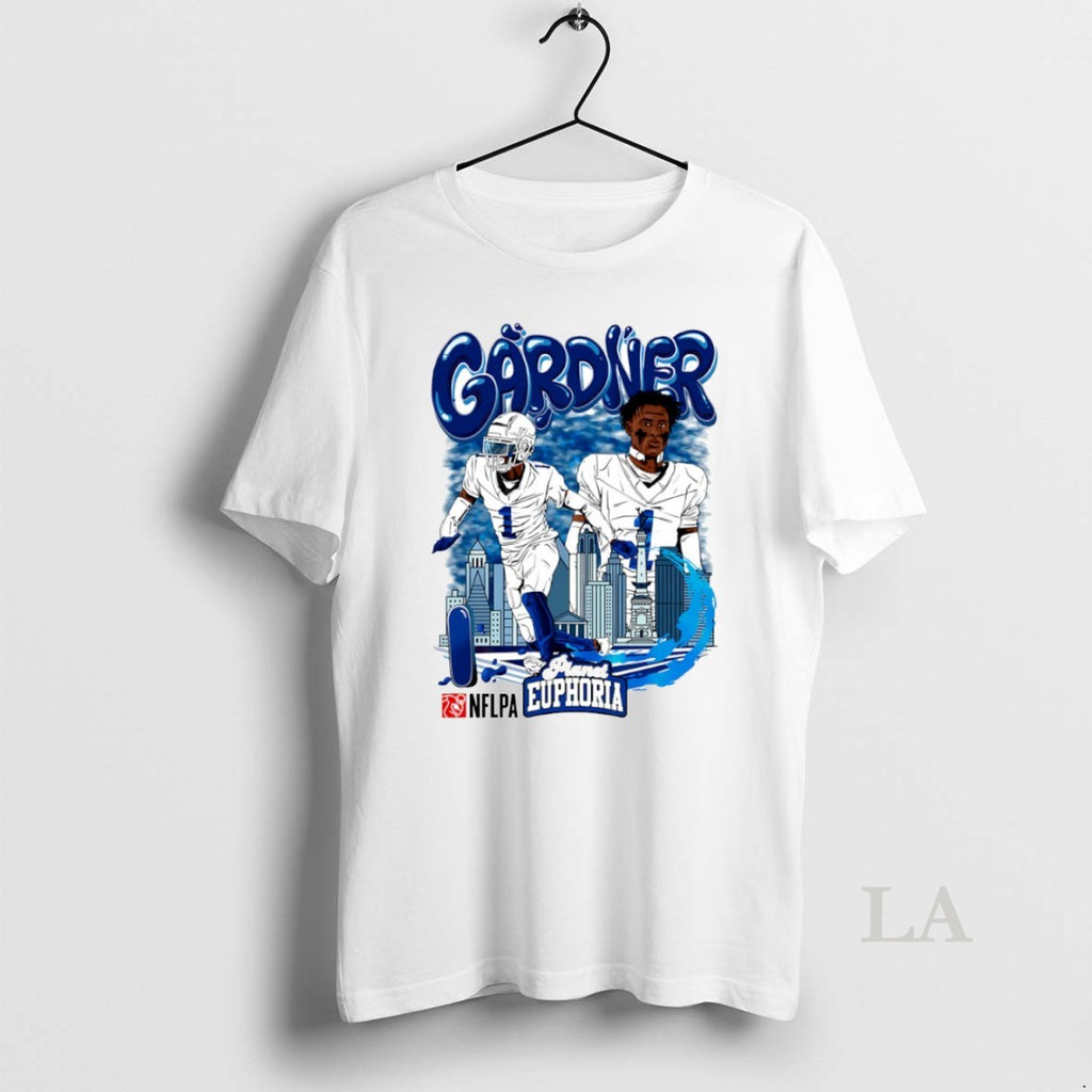 Original Sauce Gardner 1 Indianapolis Colts Football Skyline Comic Circle