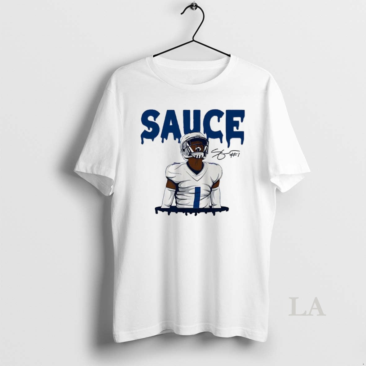 Original Sauce Gardner Indianapolis Colts Football The Drip Indy Signature