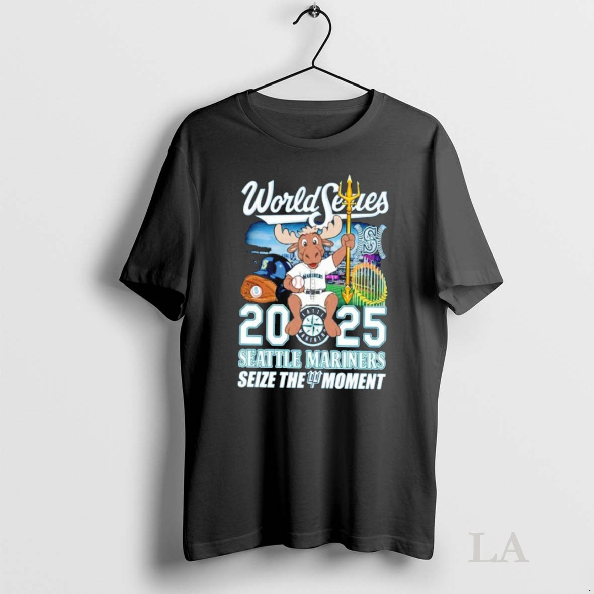 Original Seattle Mariners World Series 2025 Seize The Moment Tee Sweater