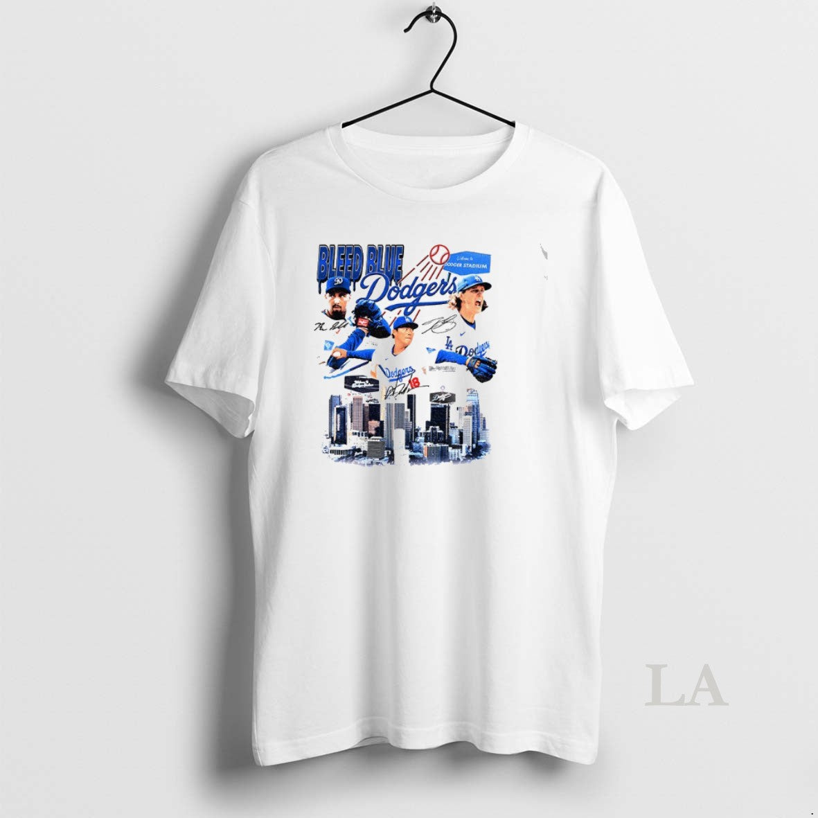 Original Shohei Ohtani Mookie Betts And Yoshinobu Yamamoto Los Angeles Dodgers Mlb Bleed Blue City