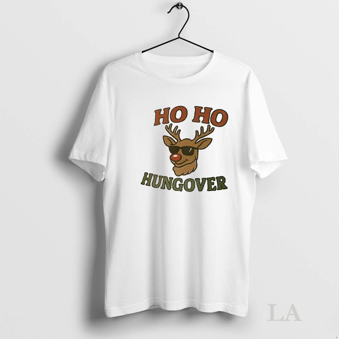 Original Sleigh Deer Ho Ho Hungover Christmas