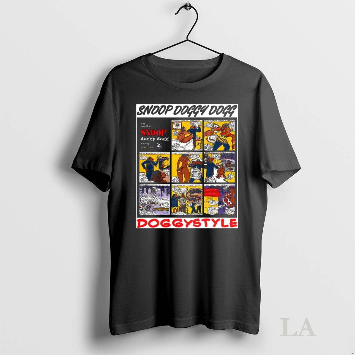 Original Snoop Doggy Dogg Doggystyle Comic Tee Sweater