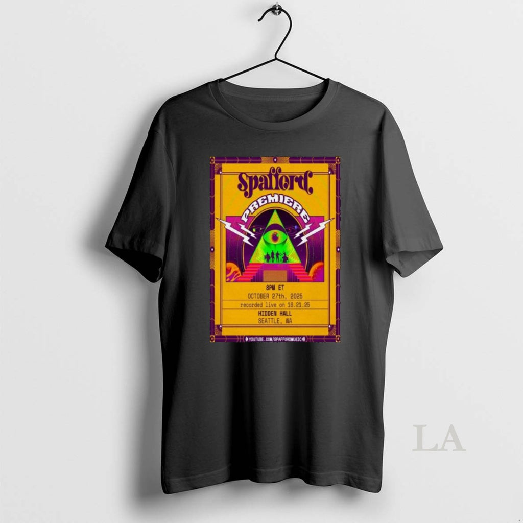 Original Spafford Hidden Hall Seattle Wa October 27 2025 Tour Long Sleve