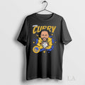 Original Steph Curry Golden State Warriors Nba Player Caricature Comic Tee Sweater