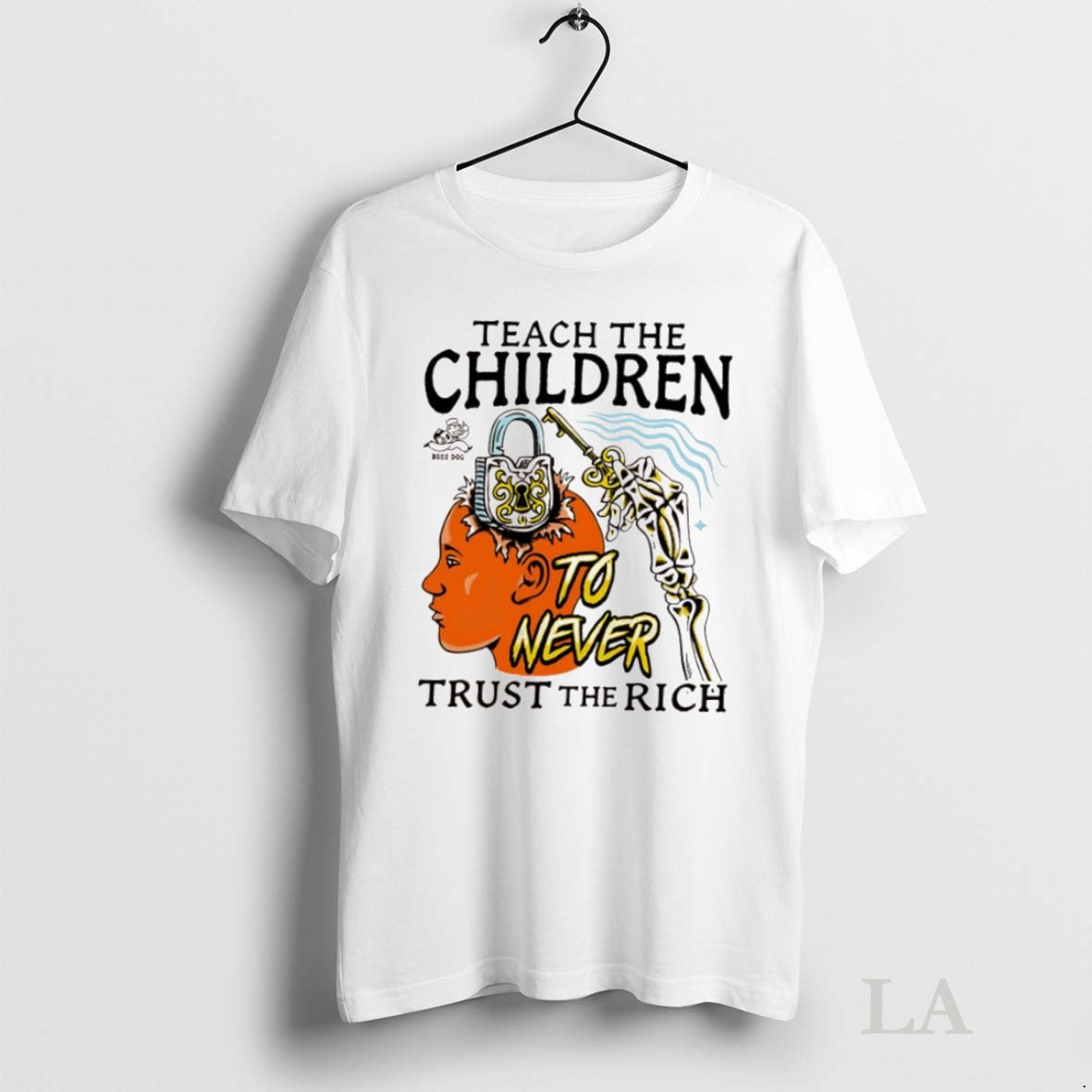 Original Teach The Children Ivory To Never Trust The Rich