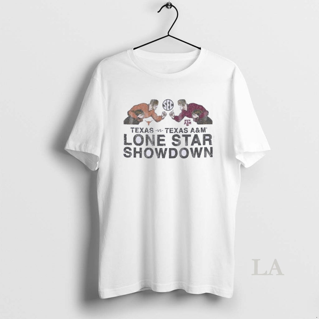 Original Texas Am Aggies Vs Texas Lone Star Showdown Battle Player