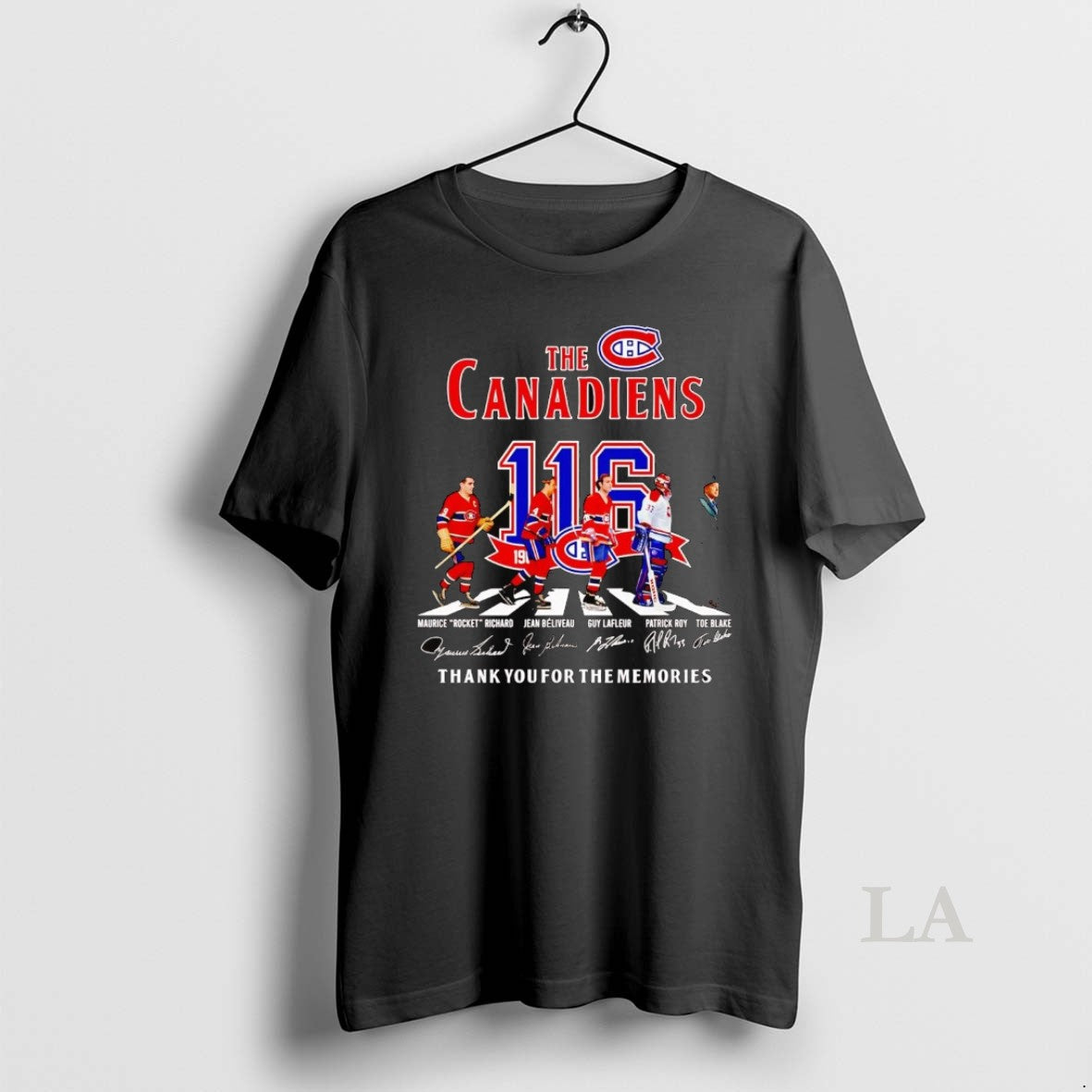 Original The Montreal Canadiens 116th Anniversary Team Players Abbey Road