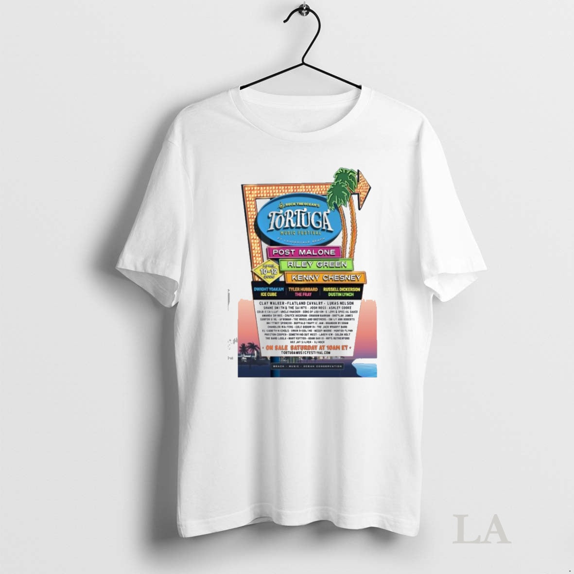 Original The Oceans Tortuga Music Festival April 10 12 2026 Ft Lauderdale Beach Tee Sweater