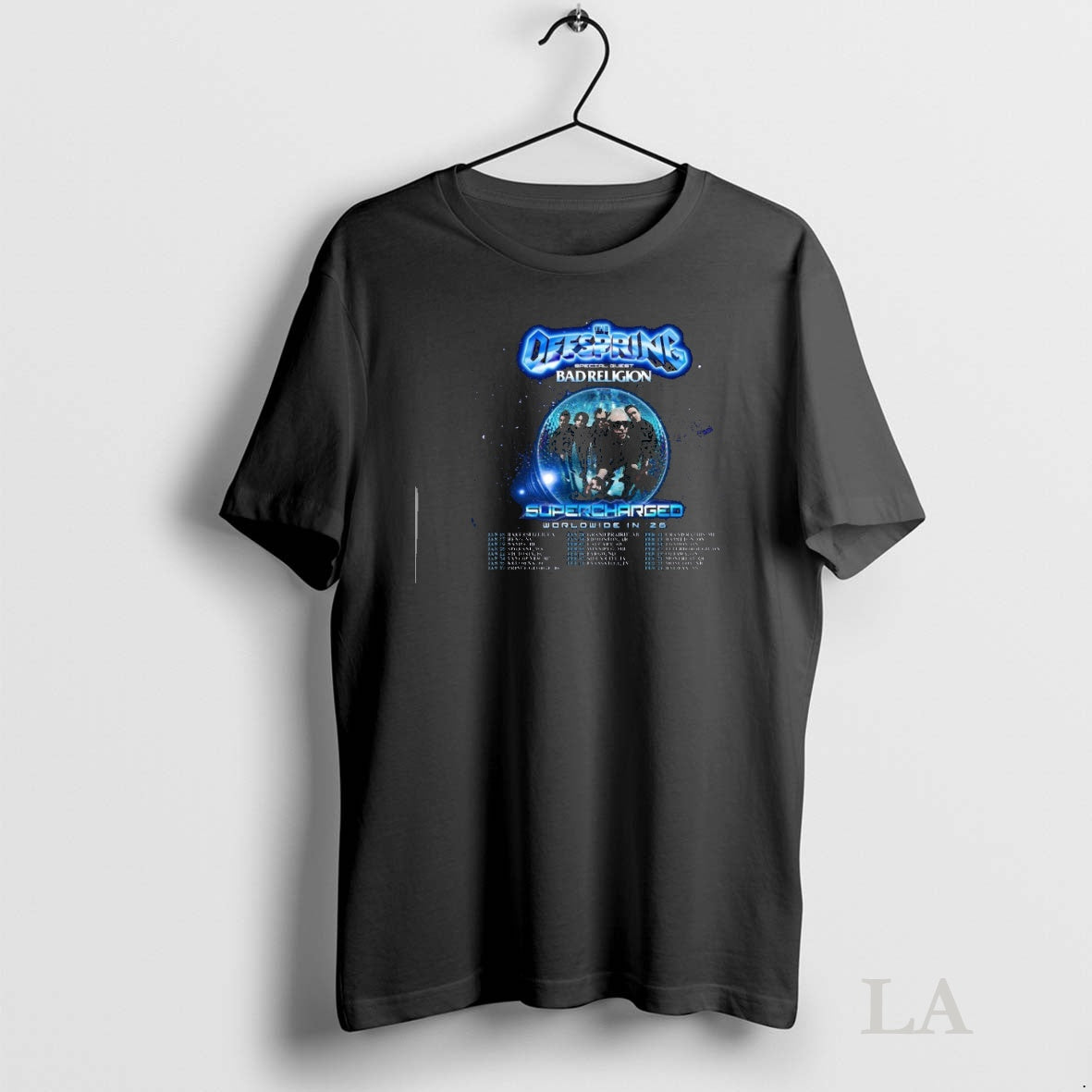 Original The Offspring Special Guest Bad Religion Supercharged Worldwide In 2026 Schedule Tee Sweater