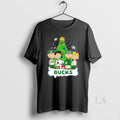 Original The Peanuts Milwaukee Bucks Merry Christmas