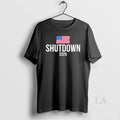 Original The Shutdown 2025 Usa Flag