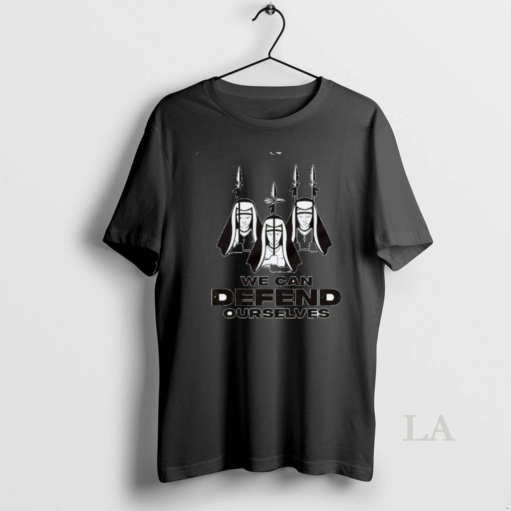 Original The Walking Dead We Can Defend Ourselves Daryl Dixon Fighting Nuns T Shirtss