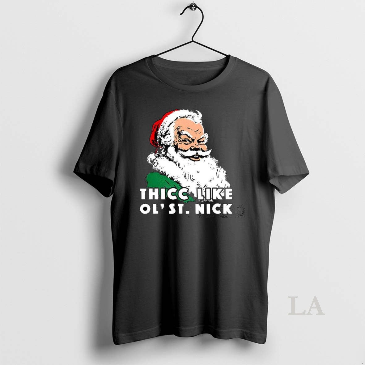 Original Thicc Like Ol Saint Nick Santa Christmas