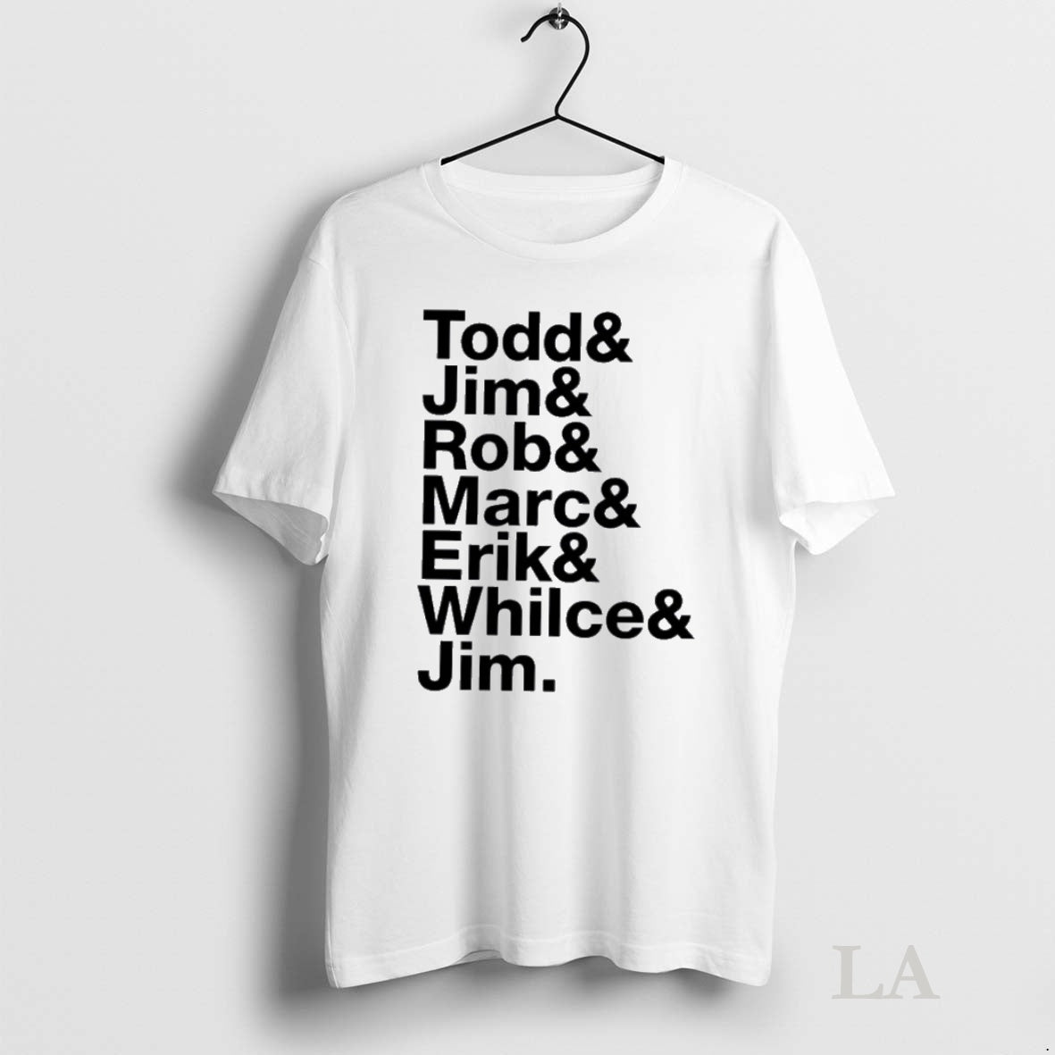 Original Todd Jim Rob Marc Erik Whilce Jim Tee Sweater