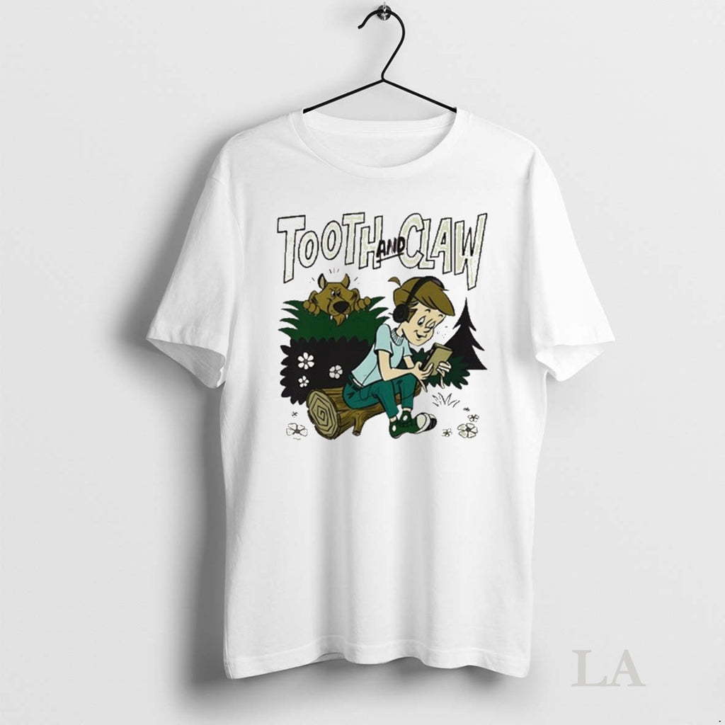 Original Tooth And Claw Podcast Dont Look Behind You 2025 Tee Sweater