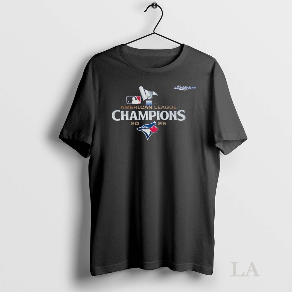 Original Toronto Blue Jays 2025 Mlb Alcs American League Champions World Series Locker Room Tee