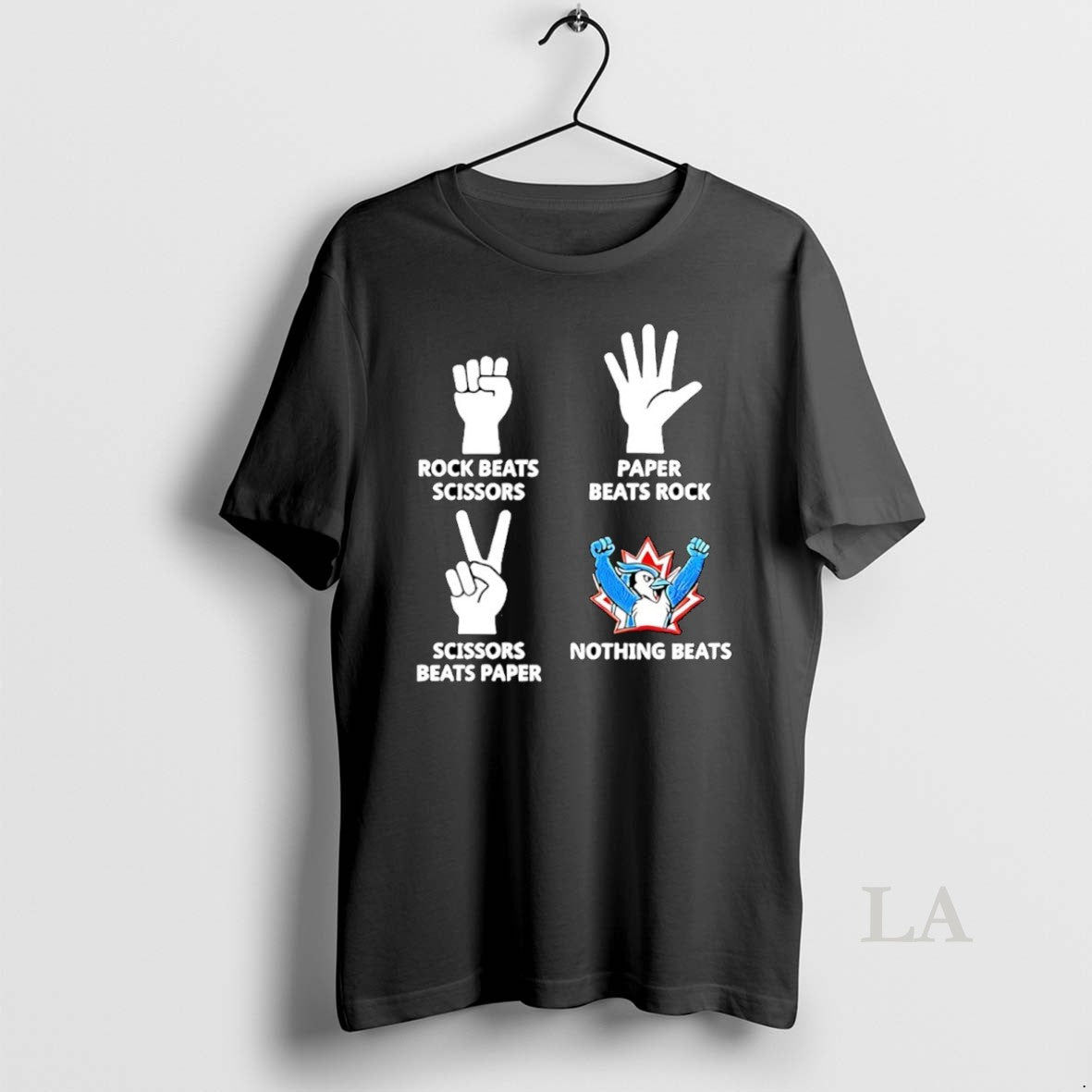 Original Toronto Blue Jays Nothing Beats Rock Paper Scissors Seagullwear