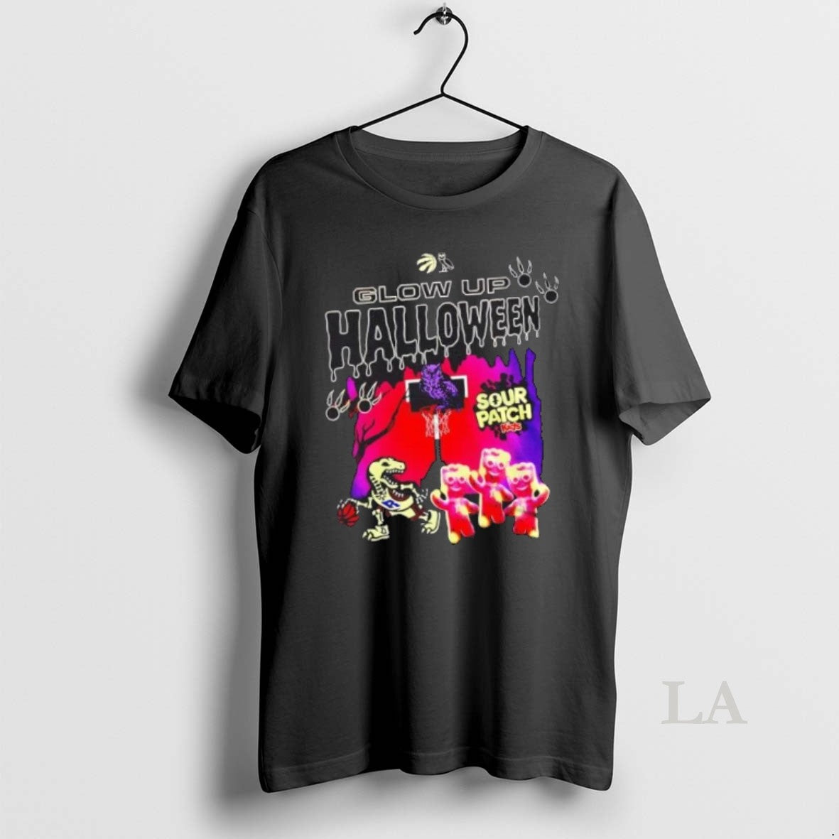 Original Toronto Raptors Glow Up Halloween Sour Patch Kids 2 Sided