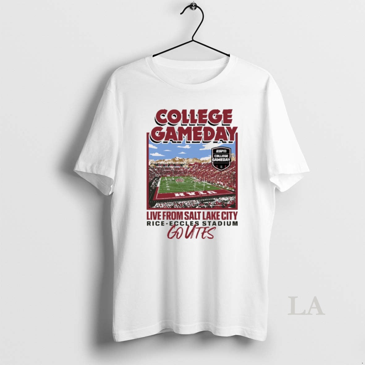 Original Utah Utes 2025 Espn College Gameday Live From Salt Lake City Rice Eccles Stadium