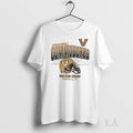 Original Vanderbilt Commodores Anchor Down Nashville Tn Helmet Logo