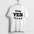 Original Vote Yes On A B Tee Sweater