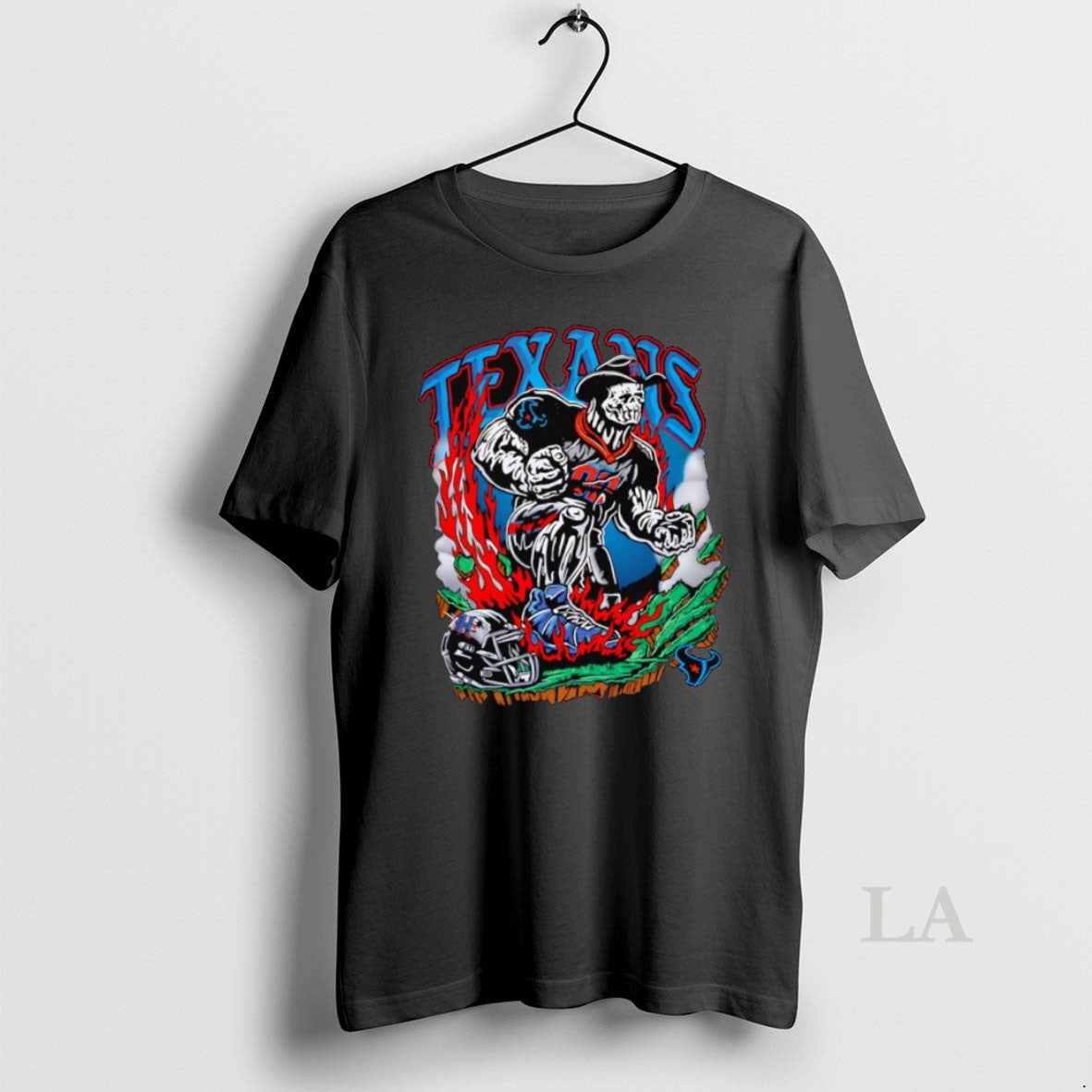 Original Warren Lotas X Houston Texans Big Texan Skeleton