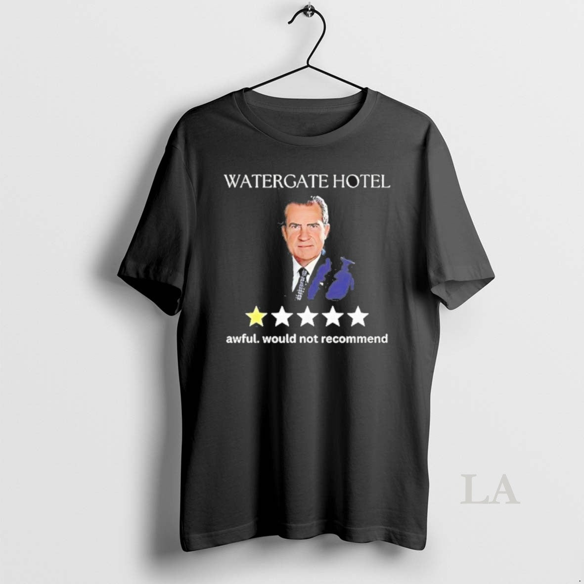 Original Watergate Richard Nixon One Star Review Graphic