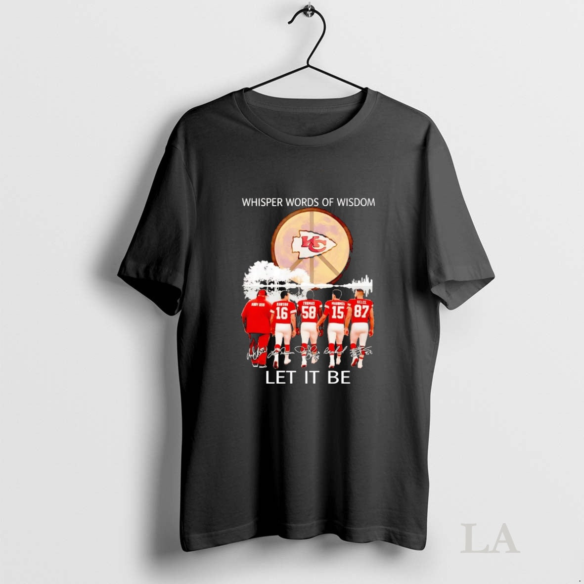 Original Whisper Words Of Wisdom Let It Be Kansas City Chiefs