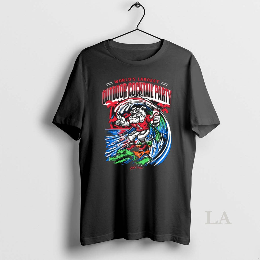 Original Worlds Largest Cocktail Party Georgia Bulldogs Vs Florida Gators
