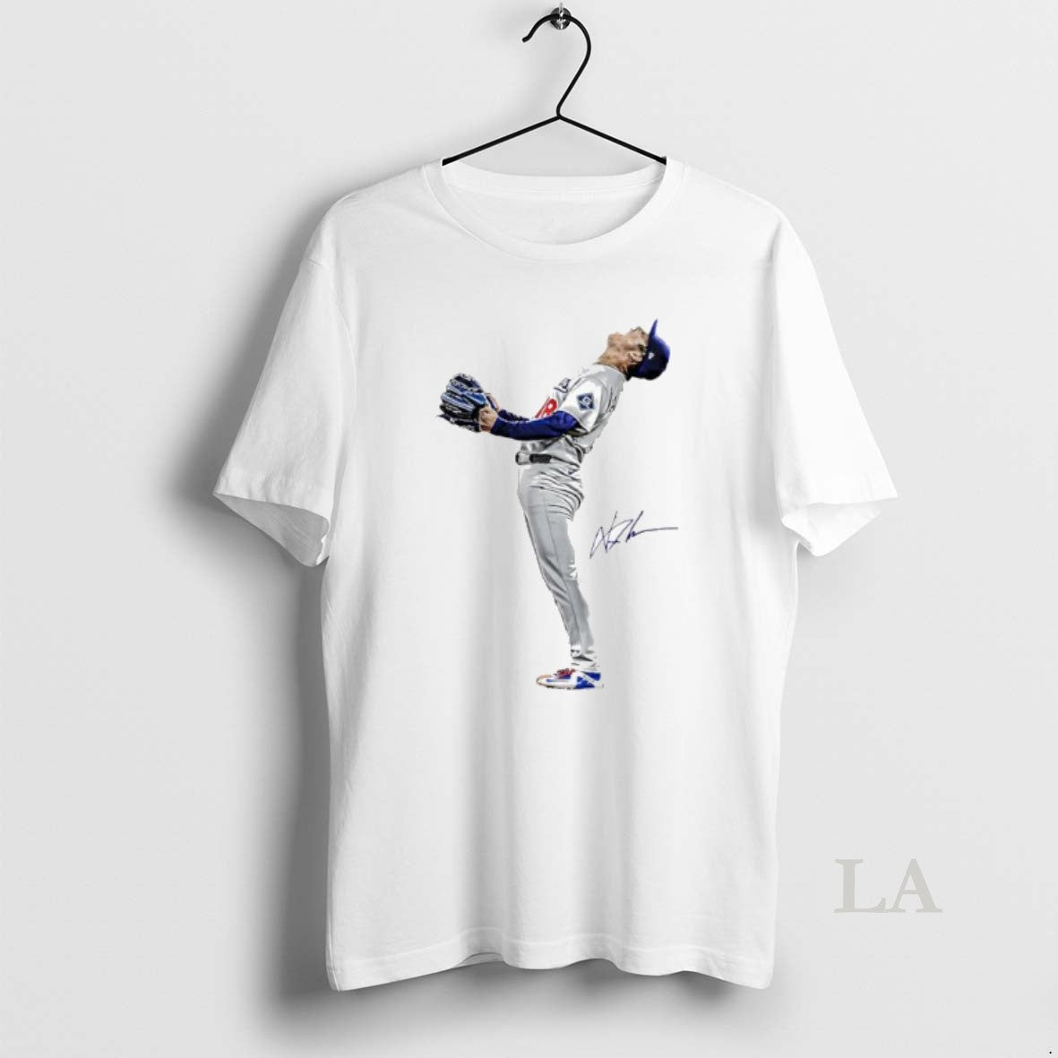 Original Yamamoto Lights Out Dodgers Signature Collection