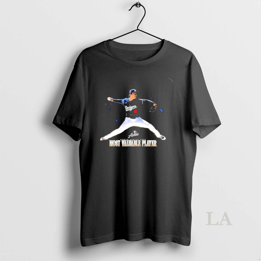 Original Yoshinobu Yamamoto La Dodgers Most Valuable Player