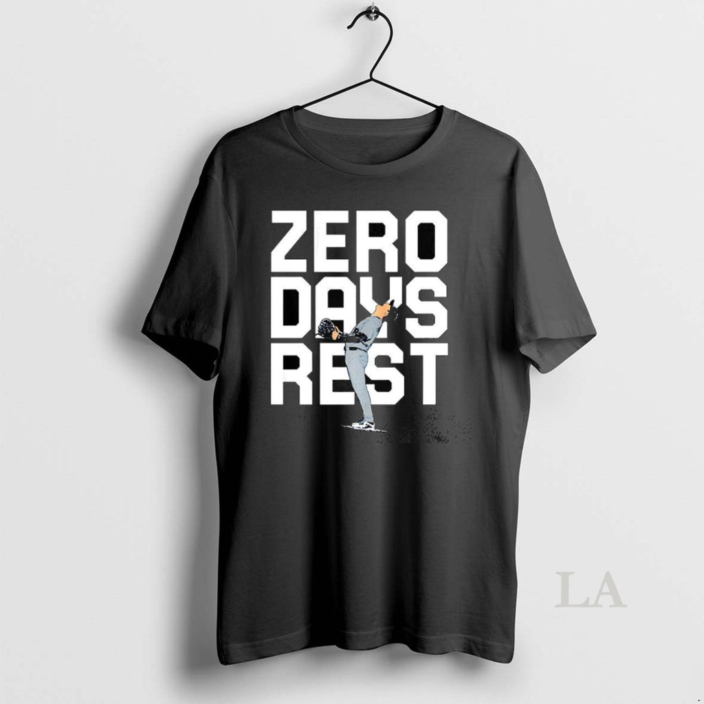 Original Yoshinobu Yamamoto Los Angeles Dodgers Zero Days Rest