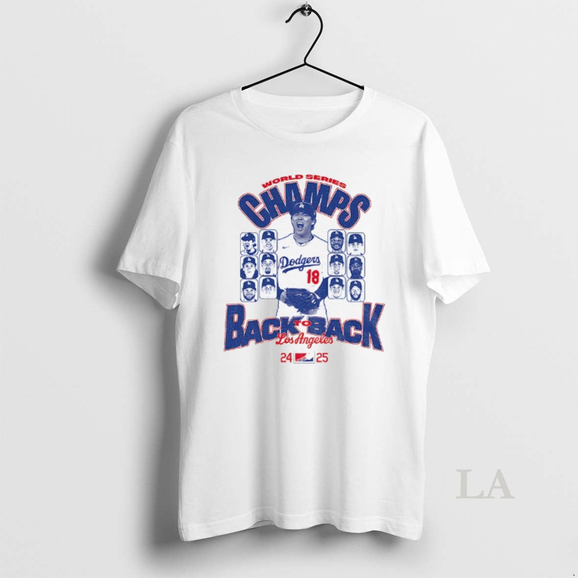 Original Yoshinobu Yamamoto Mvp Back To Back World Champs Los Angeles Dodgers Mlb 24 25
