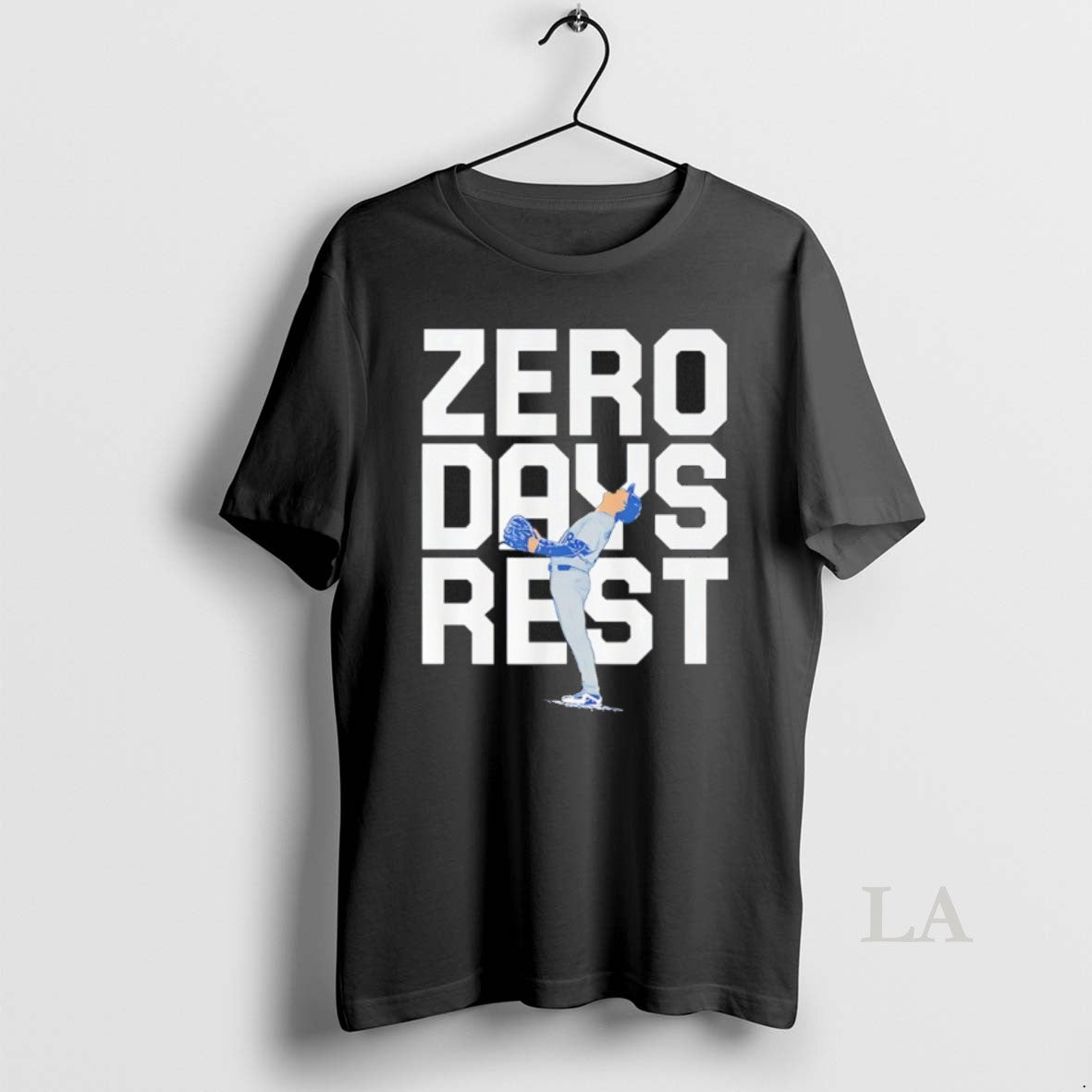 Original Yoshinobu Yamamoto Zero Days Rest Los Angeles Dodgers