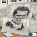 Outlander Lord John Grey Fleece Throw Blanket